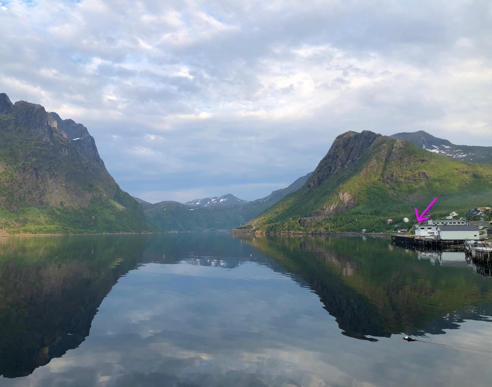 Segla Guesthouse - With View Of Fjord Fjordgard Екстер'єр фото